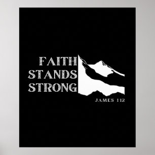 Poster La Foi est forte - James 1:12