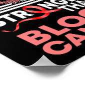 Poster La foi mon Dieu est plus fort que le cancer du san (Coin)