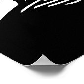 Poster La foi nourrit mon terrain - Motivation chrétienne (Coin)