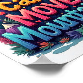 Poster La foi peut déplacer des montagnes (Coin)