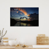 Poster La foi peut transformer...affiche inspirante (Cuisine)