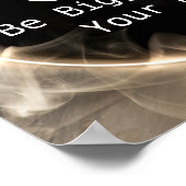 Poster La Foi Plus Grande Que La Peur Motivationnelle (Coin)