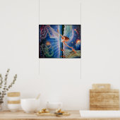 Poster La foi sur la peinture de la peur (Cuisine)