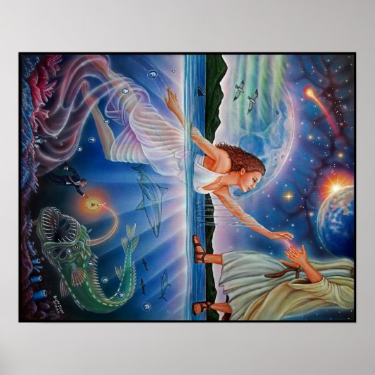 Poster La foi sur la peinture de la peur (Devant)