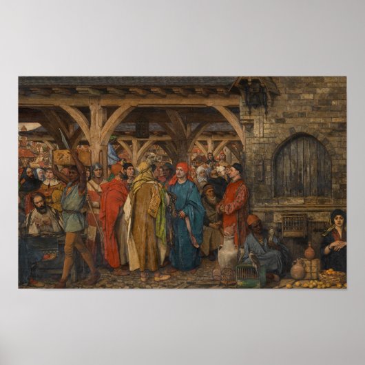 Poster La Foire annuelle (à droite), par Albrecht De Vrie (Devant)