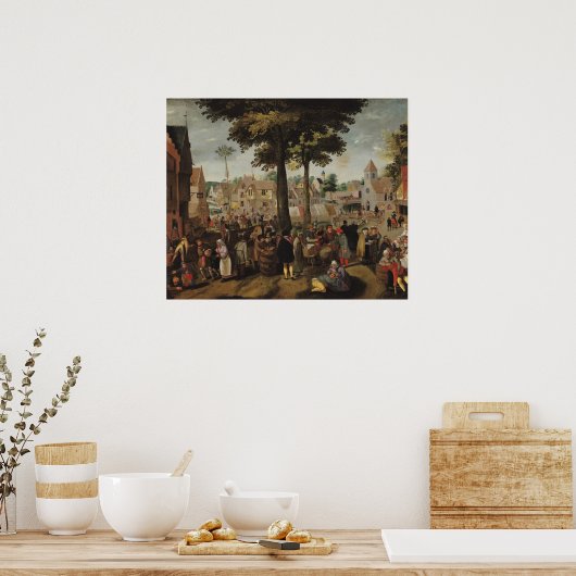 Poster La Foire flamande (Cuisine)