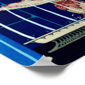 Poster La Fontaine de coquillages, George Barbier (Coin)