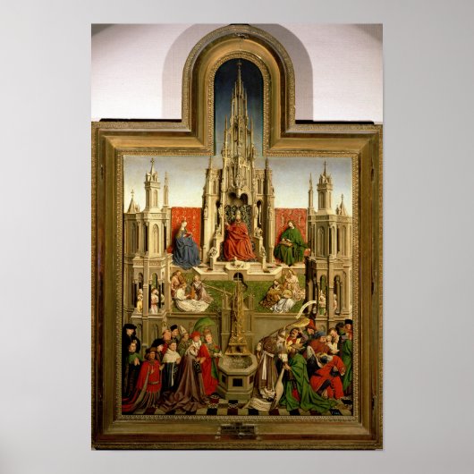 Poster La Fontaine de la Vie (Devant)