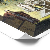 Poster La Fontaine de Siloah, Jérusalem, pub. par William (Coin)