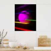 Poster La Fontaine des Couleurs (Cuisine)