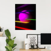 Poster La Fontaine des Couleurs (Bureau à domicile)