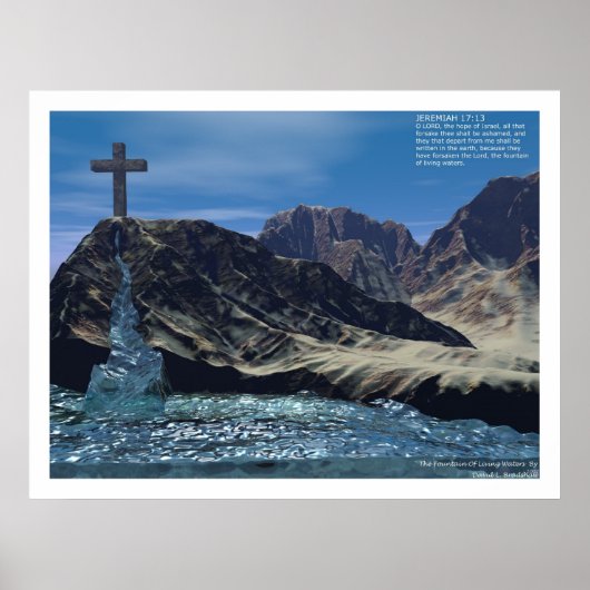 Poster La Fontaine Des Eaux Vivantes (Devant)