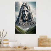Poster La force de mon salut Le Seigneur est mon rocher (Cuisine)