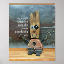 La force réelle est inconfortable