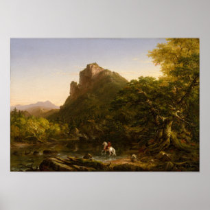 Poster La Ford Mountain — Thomas Cole Wall Art