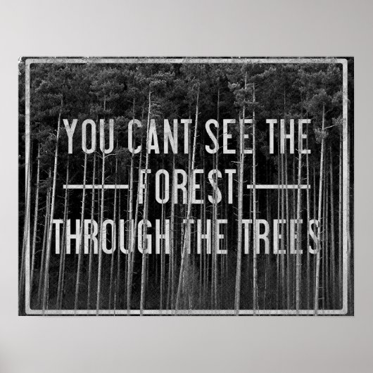 Poster La forêt (Devant)