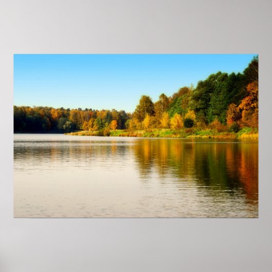 Poster La forêt d'automne (Devant)
