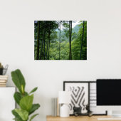 Poster La forêt de Bamboo (Bureau à domicile)