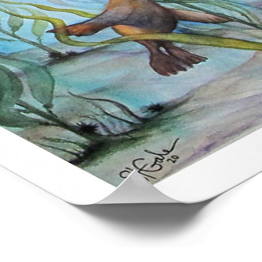 Poster La forêt de Kelp (Coin)