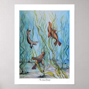 Poster La forêt de Kelp