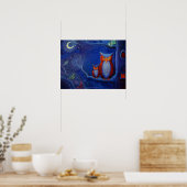 Poster La forêt de nuit - Imprimer (Cuisine)