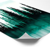 Poster La forêt de pins (Coin)