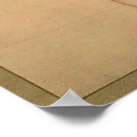 Poster La forêt de pins (Coin)