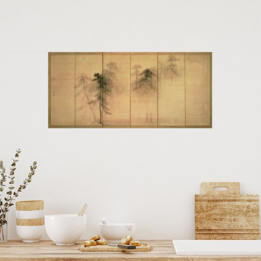 Poster La forêt de pins (Cuisine)