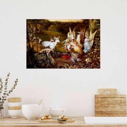 Poster "La forêt enchantée" - Imprimer (Cuisine)