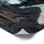 Poster La forêt I (Coin)