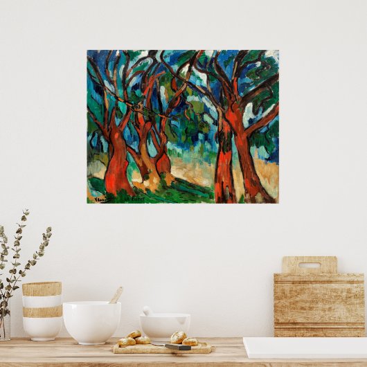 Poster La Forêt | Maurice de Vlaminck | (Cuisine)