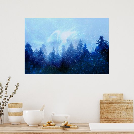 Poster La forêt s'éveille de la brume (Cuisine)