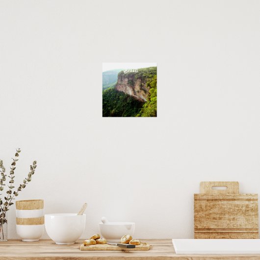 Poster La forêt tropicale du Brésil (Cuisine)