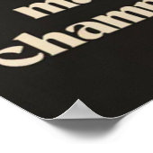 Poster La formation dure fait des champions. (Coin)