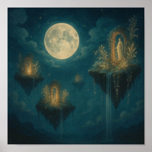 Poster La Forteresse des Mystiques (Devant)