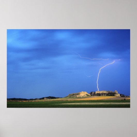 Poster La foudre frappe les collines Wildcat près de (Devant)