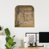 Poster La Foyer de l'Opéra pendant l'Intervalle (Bureau à domicile)