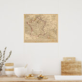 Poster La France 1814 a 1840 (Cuisine)