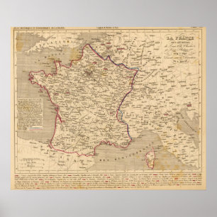 Poster La France 1814 a 1840