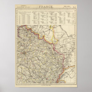 Poster La France du nord-est