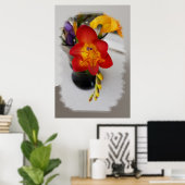 Poster La frénésie rouge (Bureau à domicile)