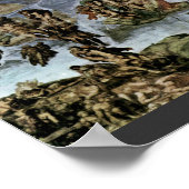 Poster La Fresque Du Mur De L'Autel De La Sisti (Coin)