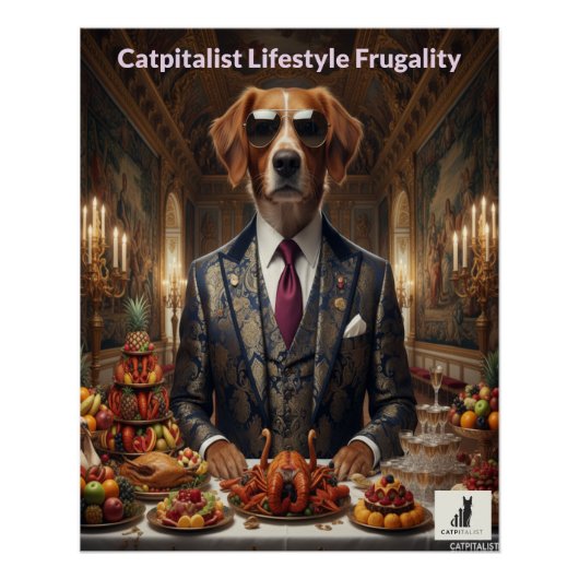 Poster La frugalité ? Certains ne peuvent pas le faire (Devant)