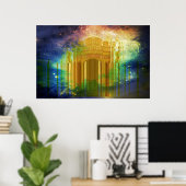 Poster La fuite des rêves d'or (Bureau à domicile)