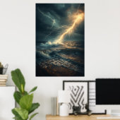 Poster La fureur de l'océan (Bureau à domicile)
