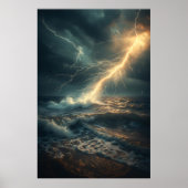 Poster La fureur de l'océan (Devant)