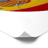 Poster La Furia Roja - Espagne Football (Coin)