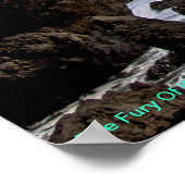 Poster La Furie De Kanaloa ~ Dieu Hawaïen De L'Océan (Coin)