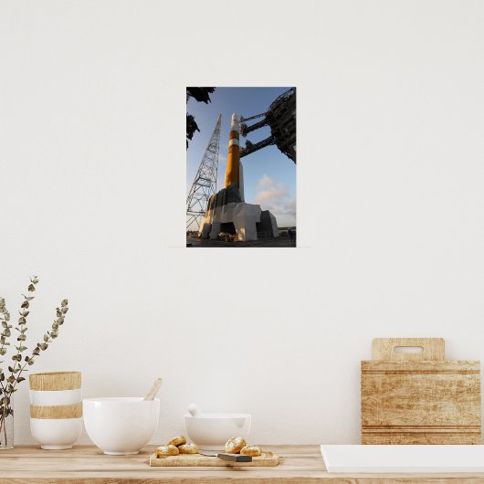 Poster La fusée Delta IV (Cuisine)