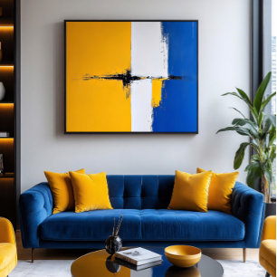 Poster La Fusion des Couleurs
